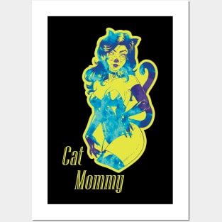Cat Hot Mommy Cosplay Posters and Art